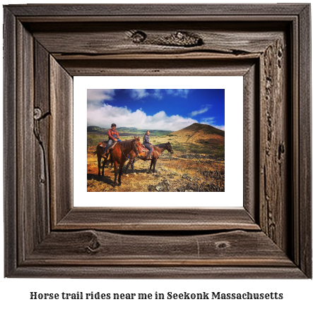 horse trail rides near me in Seekonk, Massachusetts